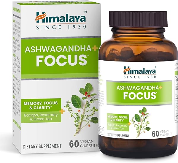 Ashwagandha+ Focus with Ashwagandha, Bacopa,  in Pakistan