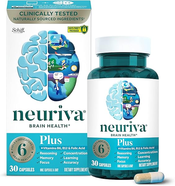 NEURIVA Plus Brain Supplement for Memory and  in Pakistan