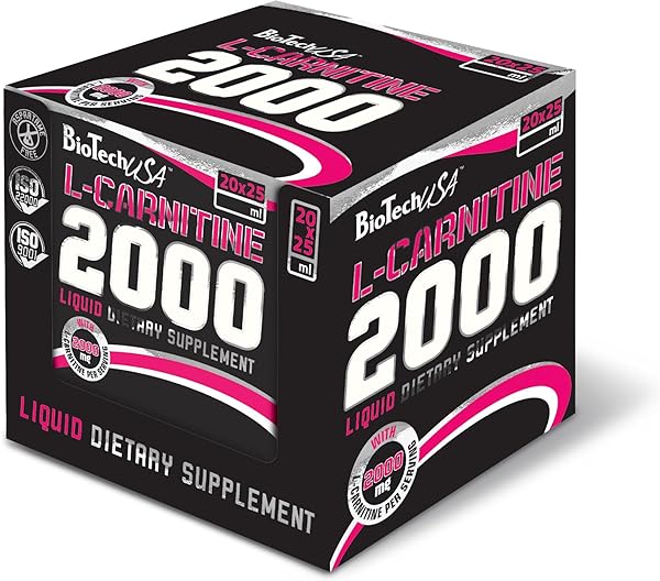 BiotestUSA Ampule L-Carnitine 2000 25 ml / 20 in Pakistan