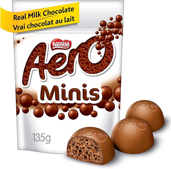 AERO Bubbles Milk Chocolate, 135g Pouch in Pakistan in Pakistan