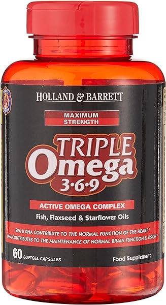 Maximum Strength Triple Omega 369 60 Capsules in Pakistan