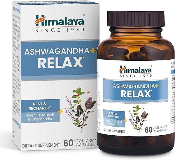 Ashwagandha+ Relax, with GABA, Holy Basil & C in Pakistan