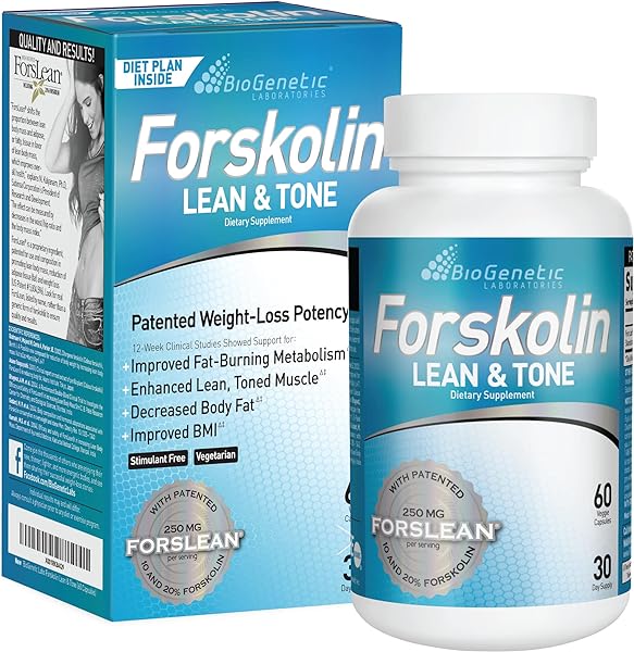 BioGenetic Labs Forskolin Lean & Tone - Weigh in Pakistan