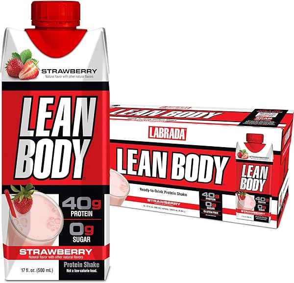 Lean Body Ready-to-Drink Strawberry Protein S in Pakistan