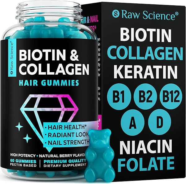 Biotin Collagen Gummies – Hair Skin and Nai in Pakistan