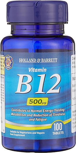 Vitamin B12 100 Tablets 500ug in Pakistan