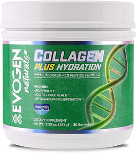 Collagen Plus Hydration Unflavored | Grass Fed Type 1 & 2 Collagen, Aquamin, Vitamin C, Coconut Water Extract, MCT | 30 Servings in Pakistan