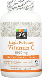 365 Everyday Value, Vitamin C 1000mg, 250 ct in Pakistan