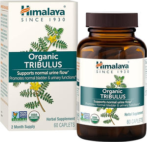 Organic Tribulus Terrestris, Herbal Supplement for Urinary Support and Flow, Bladder Function, Prostate Support, Stamina, Male Energy, Non-GMO, USDA Organic, Vegan, 688 mg, 60 Caplets in Pakistan