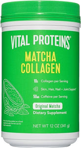 Matcha Collagen Peptides Powder Supplement, Matcha Green Tea Powder, 12oz, Original Flavored in Pakistan