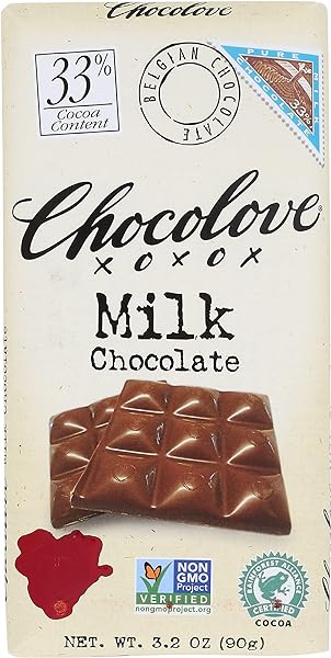 Chocolove Pure Milk Chocolate Bar, 3.2 oz in Pakistan