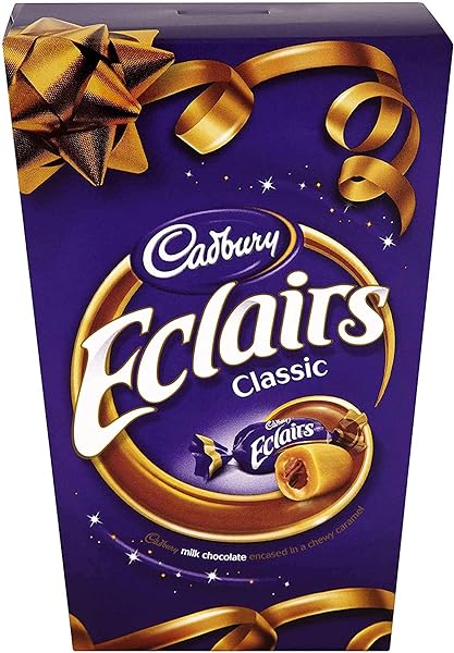 Original Cadbury Chocolate Eclairs Carton Imported From The UK England The Best Of British Chocolate Chewy Cadbury Caramel Encapsulates The Soft Chocolatey Centre Which Melts In Your Mouth in Pakistan in Pakistan