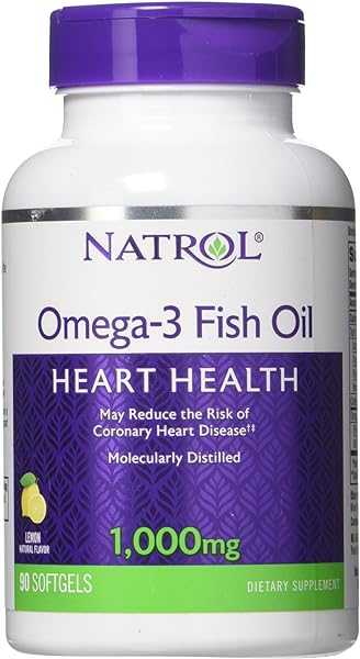 Omega-3 Purified Fish Oil Softgels, Heart Health Dietary Supplement, 1000 mg, 90 Count in Pakistan in Pakistan