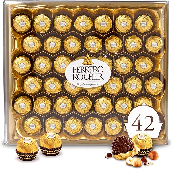 Ferrero Rocher, 42 Count, Premium Gourmet Mil in Pakistan