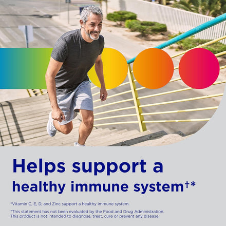 Centrum Silver Men's 50+ Multivitamin with Vitamin D3, B-Vitamins, Zinc for Memory and Cognition - 200 Tablets