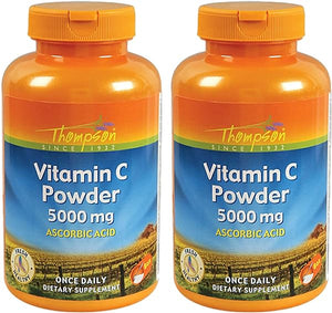 Thompson Vitamin C Powder | 5000mg | 100% Pure Ascorbic Acid | Immune Support & Antioxidant Supplement in Pakistan