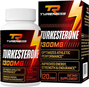 Turkesterone Supplement 1300mg Ultra High Strength (Ajuga Turkestanica Extract Std. to 20% Turkesterone), for Athletic Performance & Muscle Mass,120 Capsules in Pakistan