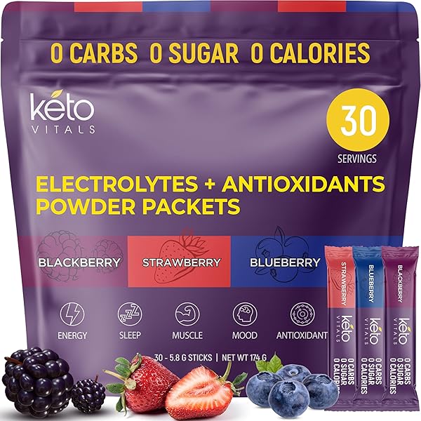 Keto Vitals Berry Antioxidant Electrolyte Pow in Pakistan