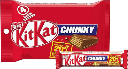 Nestle Kitkat Chunky Chocolate Bars Multipack, 4 X 49g, 196g/6.9 oz, Imported from Canada} in Pakistan