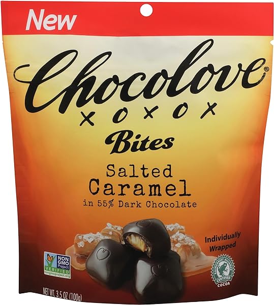 Chocolove Salted Caramel Bites in Dark Chocol in Pakistan