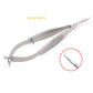 8.5cm Venus Scissors Ophthalmic Micro Scissors Stainless Steel Titanium Micro Instruments iris