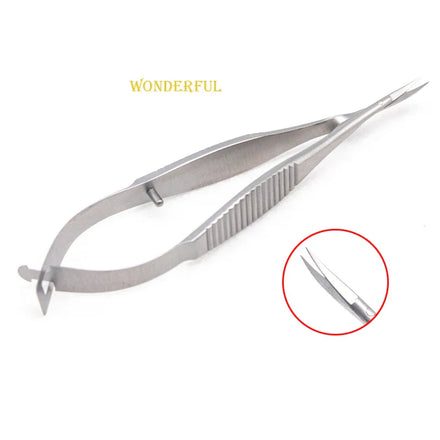 8.5cm Venus Scissors Ophthalmic Micro Scissors Stainless Steel Titanium Micro Instruments iris