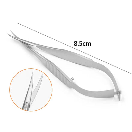 8.5cm Venus Scissors Ophthalmic Micro Scissors Stainless Steel Titanium Micro Instruments iris