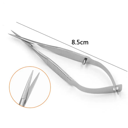 8.5cm Venus Scissors Ophthalmic Micro Scissors Stainless Steel Titanium Micro Instruments iris