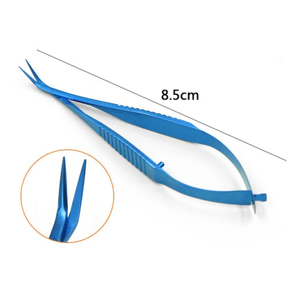 8.5cm Venus Scissors Ophthalmic Micro Scissors Stainless Steel Titanium Micro Instruments iris