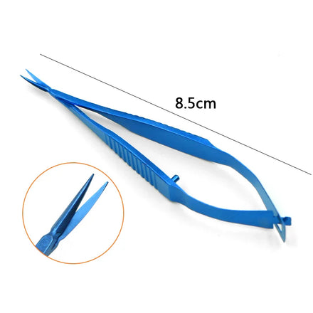 8.5cm Venus Scissors Ophthalmic Micro Scissors Stainless Steel Titanium Micro Instruments iris