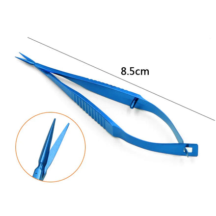 8.5cm Venus Scissors Ophthalmic Micro Scissors Stainless Steel Titanium Micro Instruments iris
