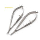 8.5cm Venus Scissors Ophthalmic Micro Scissors Stainless Steel Titanium Micro Instruments iris
