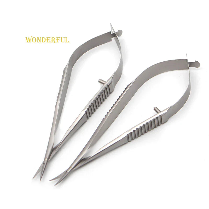 8.5cm Venus Scissors Ophthalmic Micro Scissors Stainless Steel Titanium Micro Instruments iris