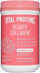 Beauty Collagen (Strawberry Lemon, Canister) - 120mg of Hyaluronic Acid and 15g of Collagen Per Serving in Pakistan