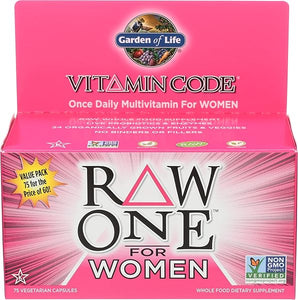 Vitamin Code Raw One for Women, 75 CT in Pakistan