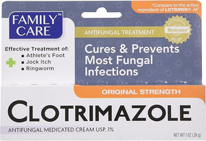 Family Care Clotrimazole Anti Fungal Cream, 1% USP Compare to Lotrimin 1oz. (Pack of 3) in Pakistan