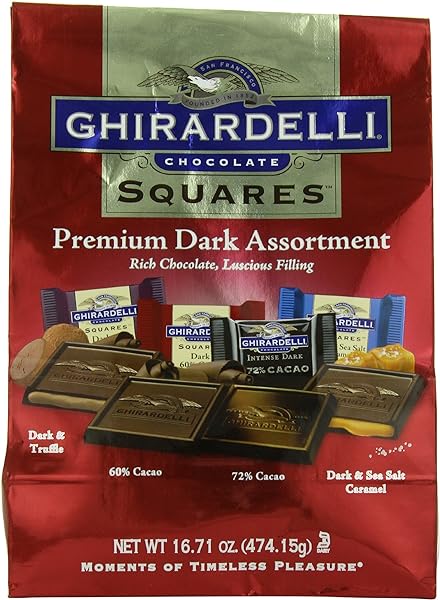 Dark Assorted Chocolate Squares XL Bag, 16.71 in Pakistan