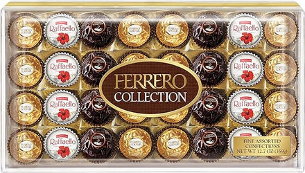 Ferrero Collection Gift Box, 32 Count, Rondnoir, Rocher and Raffaello in Pakistan