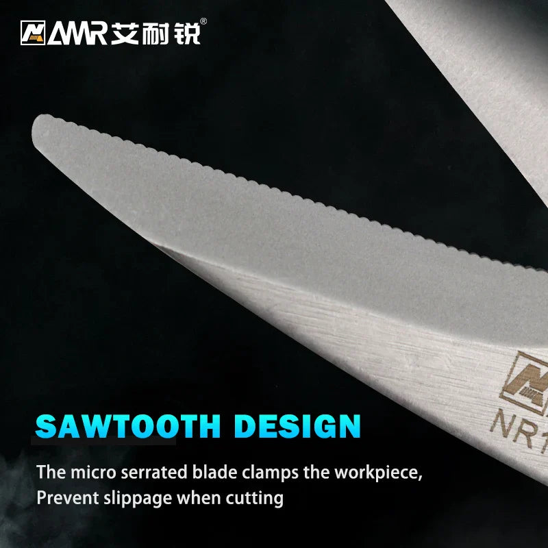 AMR 6-inch 8-inch stainless steel multifunctional electrician scissors for cutting crimping stripping wires