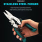 AMR 6-inch 8-inch stainless steel multifunctional electrician scissors for cutting crimping stripping wires
