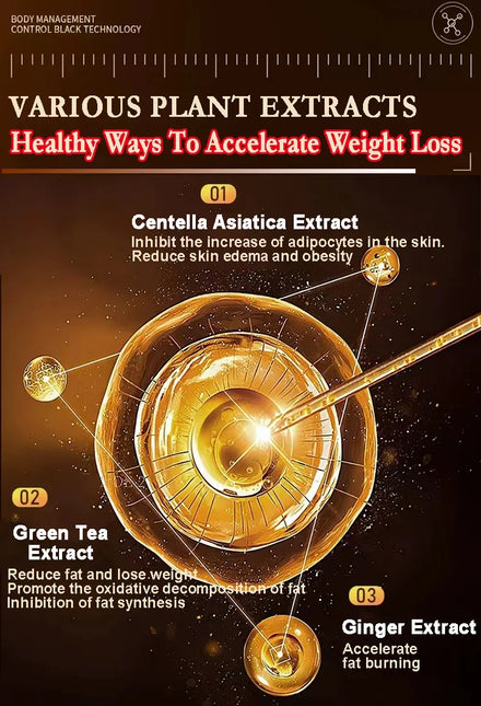 Abdominal firming and slimming fat burning essential oil