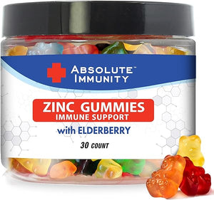 Absolute Immunity-Elderberry Gummy Bears to Maximize Your Potential with ZINC infussed Gummies, Delicious & Potent Combo for Robust Health,The Ultimate Immune Support Gummies for Adults & Kids 30ct. in Pakistan
