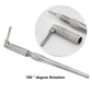 Adjustable 180° Scalpel Handle #3 Dental Medical Surgical Instruments
