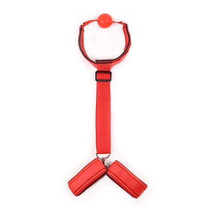 Adjustable Handcuffs And Blindfold Adult  Couples Collar Erotic Bdsm Bondage Set No Vibrator Games.