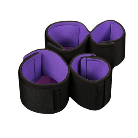 Adjustable Handcuffs And Blindfold Adult  Couples Collar Erotic Bdsm Bondage Set No Vibrator Games.