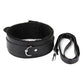 Adult SM Products BDSM Swing Toys Bondage Faux Leather Neck Collar Stimulation Flirting Leash Restraint For