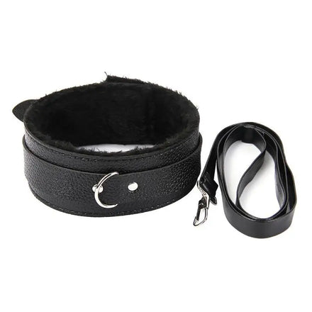 Adult SM Products BDSM Swing Toys Bondage Faux Leather Neck Collar Stimulation Flirting Leash Restraint For