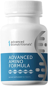 Advanced Amino Formula Tablets, Amino Acid Supplement, Build Muscle, Post Workout Recovery, Energy, Stamina, Non-GMO, Gluten Free, Dairy Free, Vegan (150 Tablets) in Pakistan