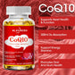 Alxfresh CoQ10 300mg | Coenzyme Q-10 |NonGMO,Gluten Free Vegan