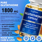 Alxfresh Glutathione Capsules for Antioxidant, Detox, Immune System Skin Beauty, Liver Health Support Supplement